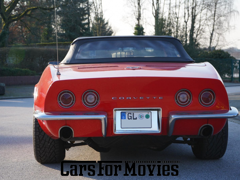 CarsForMovies | Chevrolet  Corvette 1969 USA Rot Schwarz Zivilfahrzeug Cabrio Nordrhein-Westfalen 7511 